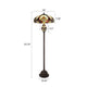 CH18780VI18-DF3 Antique Dark Bronze Floor Lamp