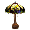 CHLOE Lighting LIAISON Tiffany-style 2 Light Victorian Table Lamp 18" Shade