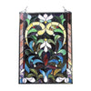 Chloe Lighting Audrina Tiffany-Style Victorian Stained-Glass Window Panel 24’’ Height CHL-CH1P114GF24-GPN