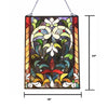 Chloe Lighting Audrina Tiffany-Style Victorian Stained-Glass Window Panel 24’’ Height CHL-CH1P114GF24-GPN