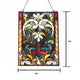 Chloe Lighting Audrina Tiffany-Style Victorian Stained-Glass Window Panel 24’’ Height CHL-CH1P114GF24-GPN