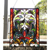 Chloe Lighting Audrina Tiffany-Style Victorian Stained-Glass Window Panel 24’’ Height CHL-CH1P114GF24-GPN