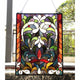 Chloe Lighting Audrina Tiffany-Style Victorian Stained-Glass Window Panel 24’’ Height CHL-CH1P114GF24-GPN