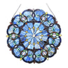Chloe Lighting Alisa Tiffany-Style Victorian Stained-Glass Window Panel 20’’ Height CHL-CH1P115BV20-GPN