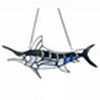 CHLOE Lighting SWORDFISH Animal-Style Stained Glass Window Panel 16’’ Wide CHL-CH1P161BL16-FSH