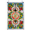 CHLOE Lighting EUREKA SONARATiffany-glass Victorian Window Panel 20x32