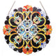 Lighting ANGELA Victorian Tiffany-glass Window Panel 21’’ Wide CHL-CH1P212BV21-GPN