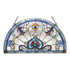 Lighting EMERSYN Victorian Tiffany-glass Window Panel 24’’ Wide CHL-CH1P443CV24-GPN