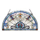 Lighting EMERSYN Victorian Tiffany-glass Window Panel 24’’ Wide CHL-CH1P443CV24-GPN