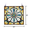 Chloe Lighting Archie Tiffany-Style Mission Stained Glass Window Panel 20’’ Height CHL-CH1P450GM20-GPN