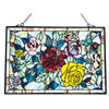 Chloe Lighting Sunsprite Tiffany-Style Floal Stained Glass Window Panel 27" Width