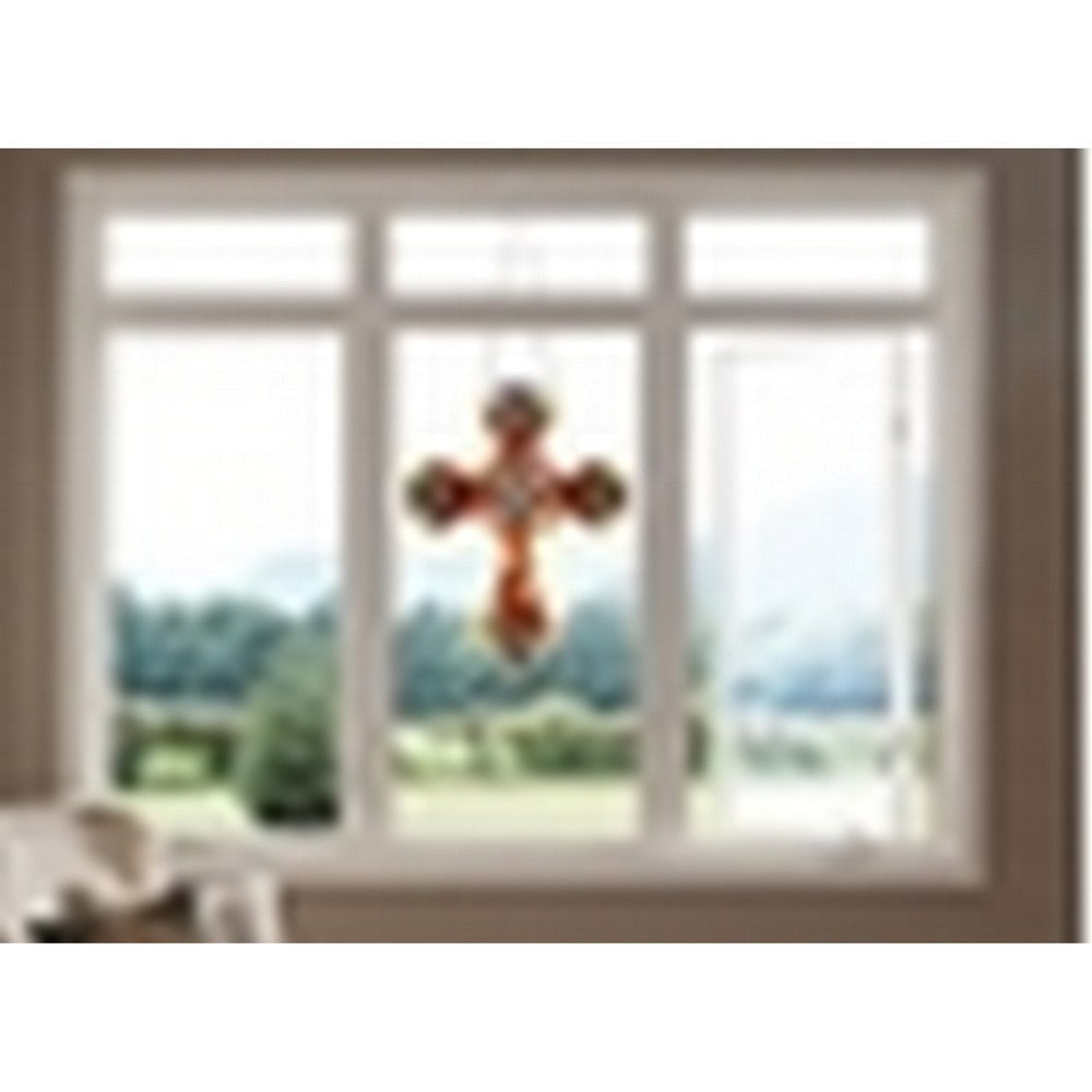 CHLOE Lighting ADELA Victorian Tiffany-style Stained Glass Window Panel 20’’ Tall CHL-CH1P780VR20-XPN