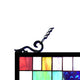 CHLOE Lighting PICASSO Tiffany-glass Rectangle Window Panel 18x24 CHL-CH1P799BM24-GPN