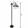 Chloe Lighting Vivian Tiffany-Style Victorian Stained Glass Reading Floor Lamp 60’’ Height CHL-CH1T153BV13-RF1