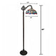 Chloe Lighting Vivian Tiffany-Style Victorian Stained Glass Reading Floor Lamp 60’’ Height CHL-CH1T153BV13-RF1
