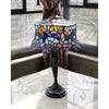 Lighting SOPHIA Wisteria 1 Light Antique Dark Bronze Table Lamp 13’’ Shade CHL-CH1T170PW13-TL1