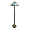 Lighting AUBREY Victorian 2 Light Antique Dark Bronze Floor Lamp 18’’ Shade CHL-CH1T180TV18-FL2