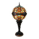 CHLOE Lighting CARMEN Tiffany-style 1 Light Victorian Table Lamp 11" Shade