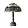 Lighting GENESIS Victorian 2 Light Antique Dark Bronze Table Lamp 17’’ Shade CHL-CH1T228AV17-TL2