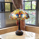 Lighting GENESIS Victorian 2 Light Antique Dark Bronze Table Lamp 17’’ Shade CHL-CH1T228AV17-TL2