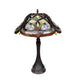 Chloe Lighting Yasmin Tiffany-Style Victorian Stained Glass Table Lamp 22’’ Height CHL-CH1T579AV16-TL2