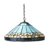 Chloe Lighting Nicholas Tiffany-Style Mission Stained Glass Ceiling Pendant 18’’ Height CHL-CH1T588BM18-DP2