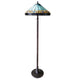 Chloe Lighting Nicholas Tiffany-Style Mission Stained Glass Floor Lamp 61’’ Height CHL-CH1T588BM18-FL2