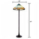 Chloe Lighting Nicholas Tiffany-Style Mission Stained Glass Floor Lamp 61’’ Height CHL-CH1T588BM18-FL2