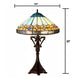 Chloe Lighting Nicholas Tiffany-Style Mission Stained Glass Table Lamp 25’’ Height CHL-CH1T588BM18-TL2