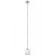 Chloe Lighting Solbi Contemporary 1 Light Chrome Mini Pendant Ceiling Fixture 6 ’ Wide CHL-CH21036CM06-DP1
