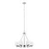 Solbi Contemporary 6 Light Oil Rubbed Bronze Large Chandelier Ceiling Fixture 24’’ Wide CHL-CH21036CM24-UC6
