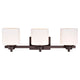 Chloe Lighting Solbi Contemporary 3 Light Oil Rubbed Bronze Bath Vanity Fixture 24’’ Wide CHL-CH21036RB24-BL3