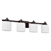 Chloe Lighting Solbi Contemporary 4 Light Oil Rubbed Bronze Bath Vanity Fixture 33’’ Wide CHL-CH21036RB33-BL4