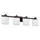 Chloe Lighting Solbi Contemporary 4 Light Oil Rubbed Bronze Bath Vanity Fixture 33’’ Wide CHL-CH21036RB33-BL4