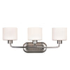 LEIA Transitional 3 Light Bath Vanity Light 24’’ Wide CHL-CH21061BN24-BL3