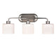 LEIA Transitional 3 Light Bath Vanity Light 24" Wide