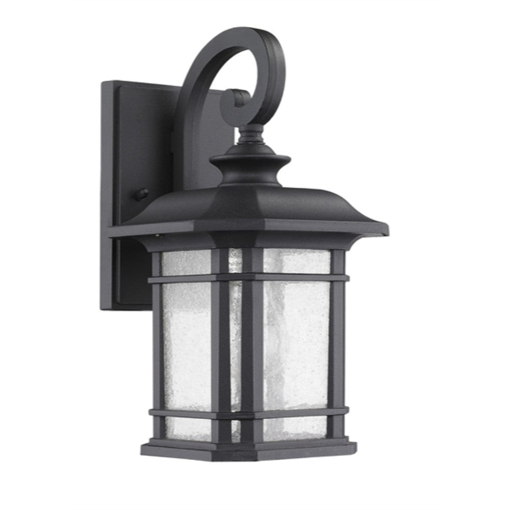 CHLOE Lighting FRANKLIN Transitional 1 Light Black Outdoor Wall Sconce 13"Height