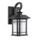 CHLOE Lighting FRANKLIN Transitional 1 Light Black Outdoor Wall Sconce 13"Height