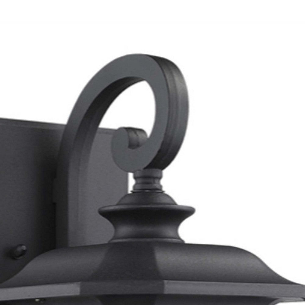 CHLOE Lighting FRANKLIN Transitional 1 Light Black Outdoor Wall Sconce 17’’Height CHL-CH22021BK17-OD1