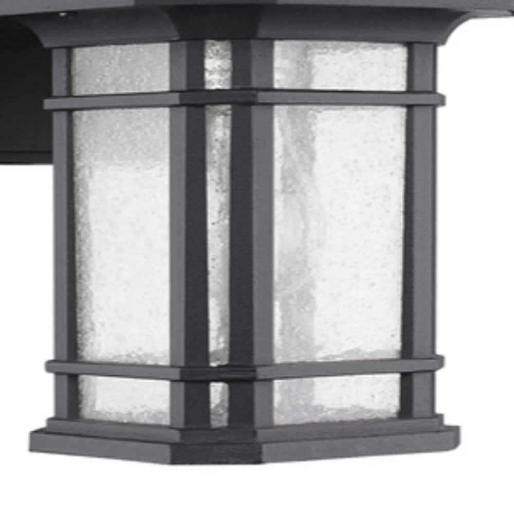 CHLOE Lighting FRANKLIN Transitional 1 Light Black Outdoor Wall Sconce 17’’Height CHL-CH22021BK17-OD1