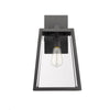 Lighting XANDRA Industrial 1 Light Textured Black Outdoor Wall Sconce 16’’ Tall CHL-CH22034BK16-OD1