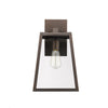 Lighting XANDRA Industrial 1 Light Rubbed Bronze Outdoor Wall Sconce 16’’ Tall CHL-CH22034RB16-OD1