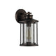 11 Inch Industrial Mesh Metal Wall Sconce with Clear Glass Shade Bronze CHL-CH22071RB11-OD1