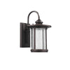 CHLOE Lighting COLE Transitional LED Rubbed Bronze Outdoor Wall Sconce 13"Height
