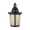 ABBINGTON Transitional Bronze 1 Light Outdoor Wall Sconce 13’’ Tall CHL-CH22L67RB13-OD1