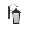 KIRTON Transitional Bronze 1 Light Outdoor Wall Sconce 12’’ Tall CHL-CH22L68RB12-OD1