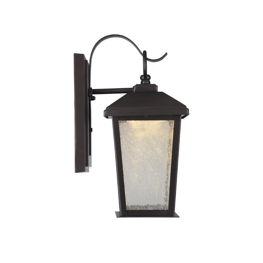 KIRTON Transitional Bronze 1 Light Outdoor Wall Sconce 12’’ Tall CHL-CH22L68RB12-OD1