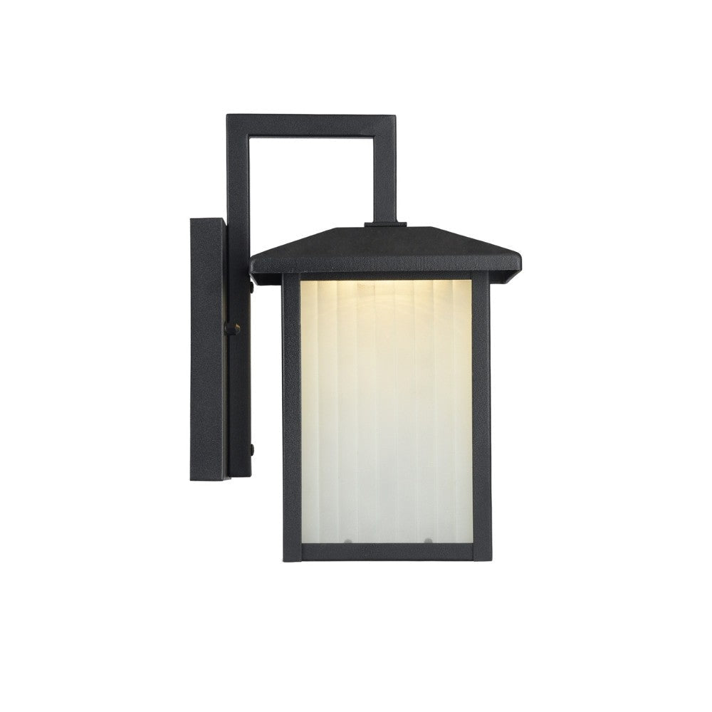 RYSTON Transitional Black 1 Light Outdoor Wall Sconce 11’’ Tall CHL-CH22L69BK11-OD1