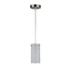 Chloe Lighting Ulla Transitional 1 Light Brushed Nickel Mini Pendant 4’’ Wide CHL-CH28068BN04-DP1