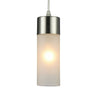 ULLA Transitional Brushed Nickel 1 Light Mini Pendant 3’’ Wide CHL-CH28069BN03-DP1